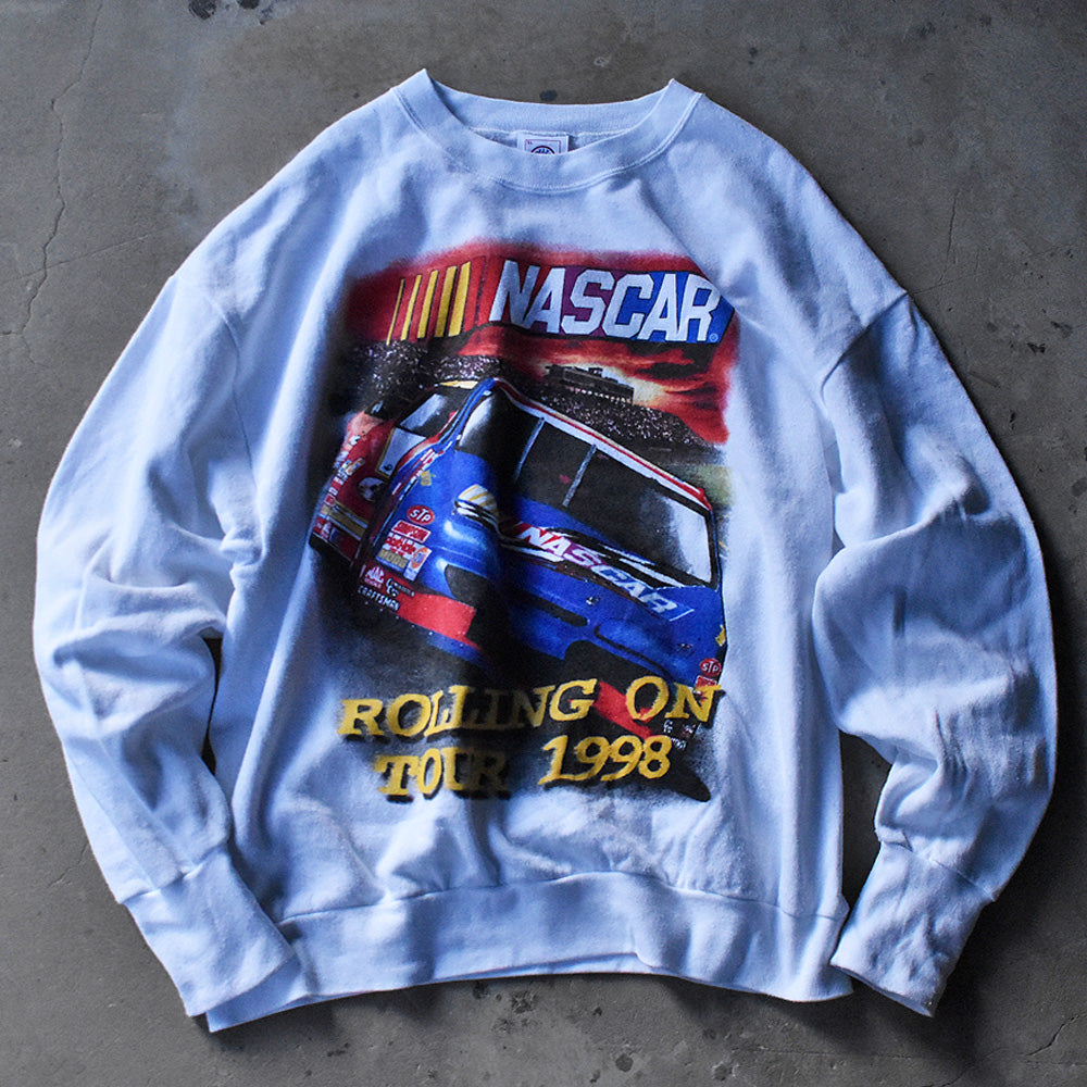 90’s NASCAR “TOUR 1998” レーシング スウェット 231223H