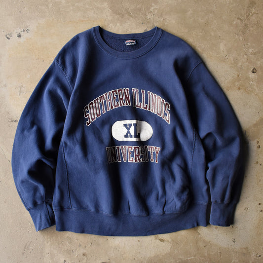 90’s JAN SPORTS “Southern illinois university” リバースタイプスウェット USA製 250421