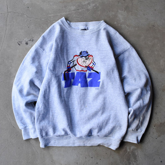 90’s Looney Tunes “TAZ” キャラ スウェット 250226