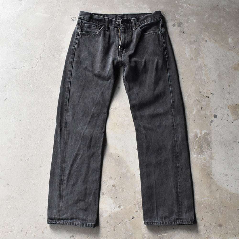 Levi's 505 ブラックデニムパンツ 241002