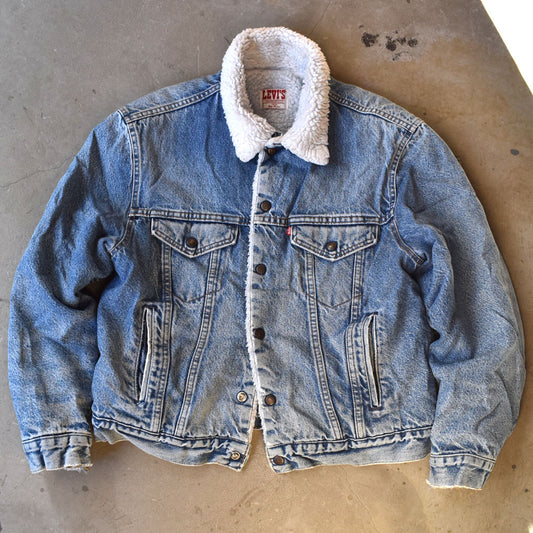 80’s Levi's 70608 デニムボアジャケット USA製 240111