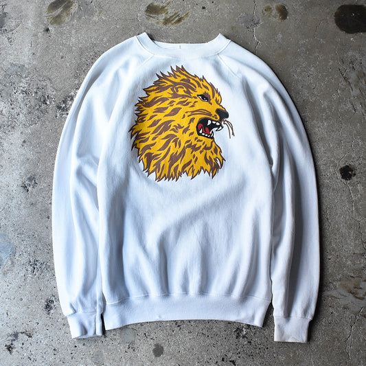 80's~ アニマルプリント スウェット USA製 250501H