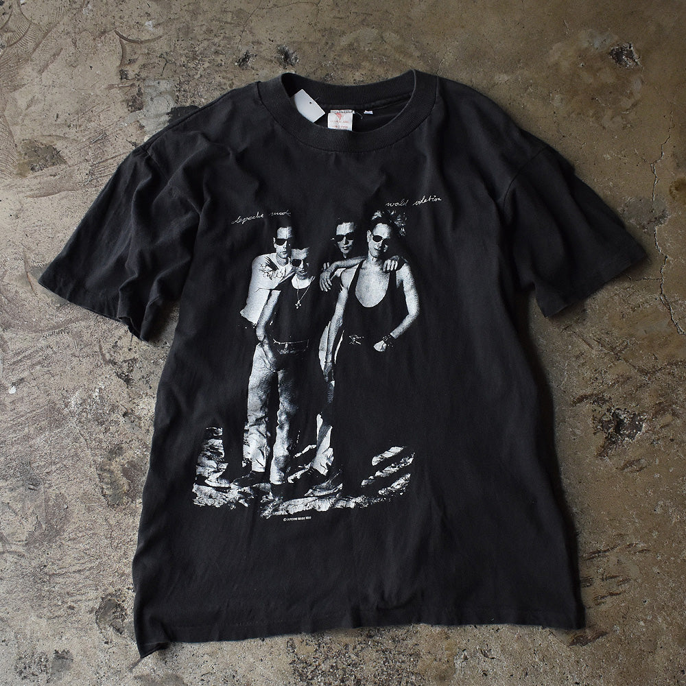 90's　Depeche mode/デペッシュ・モード　1990Tour Tee　France製　230720H