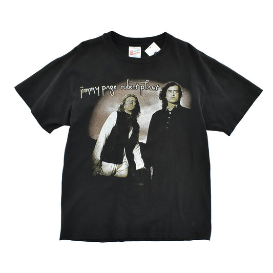 90's JIMMY PAGE & ROBERT PLANT "NO QUARTER" ロックTシャツ 260407H
