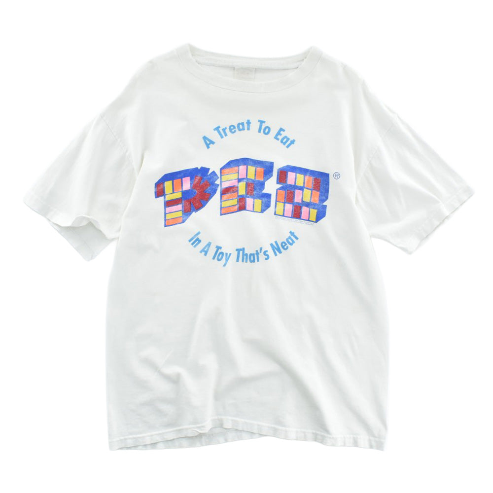 90's PEZ "A Treat To Eat" プロモTシャツ USA製 260508H