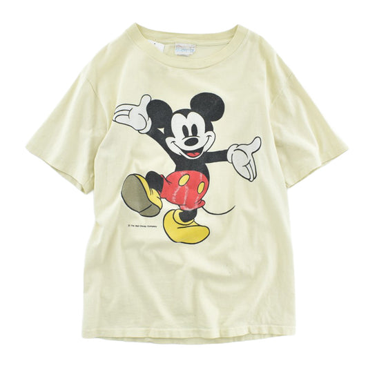 90's Disney Mickey Mouse キャラT USA製 260612H