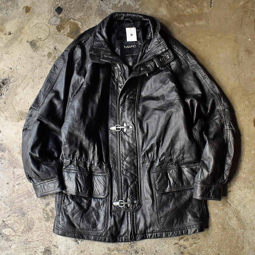 MARC ファイヤーマン レザージャケット 1990年 ブラック ヴィンテージ
