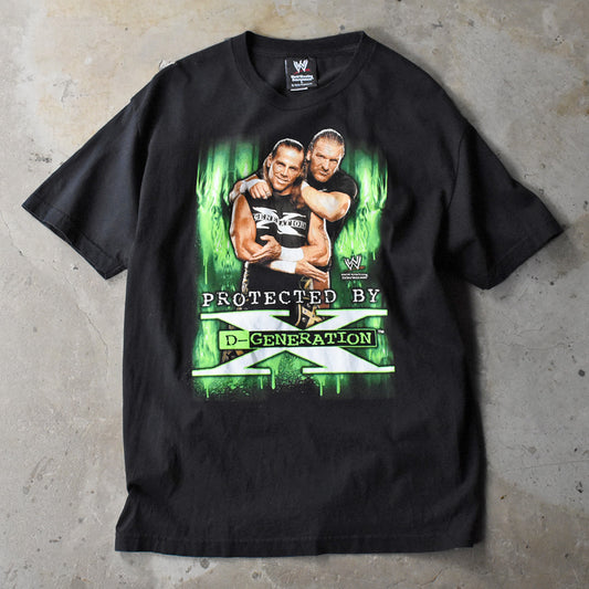Y2K WWE “D-GENERATION X” プロレス Tシャツ 250426