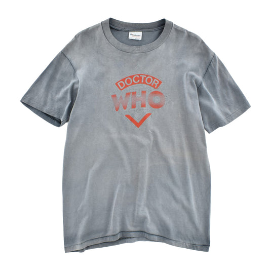 80's Doctor Who 鬼フェード ムービーTシャツ 260915H