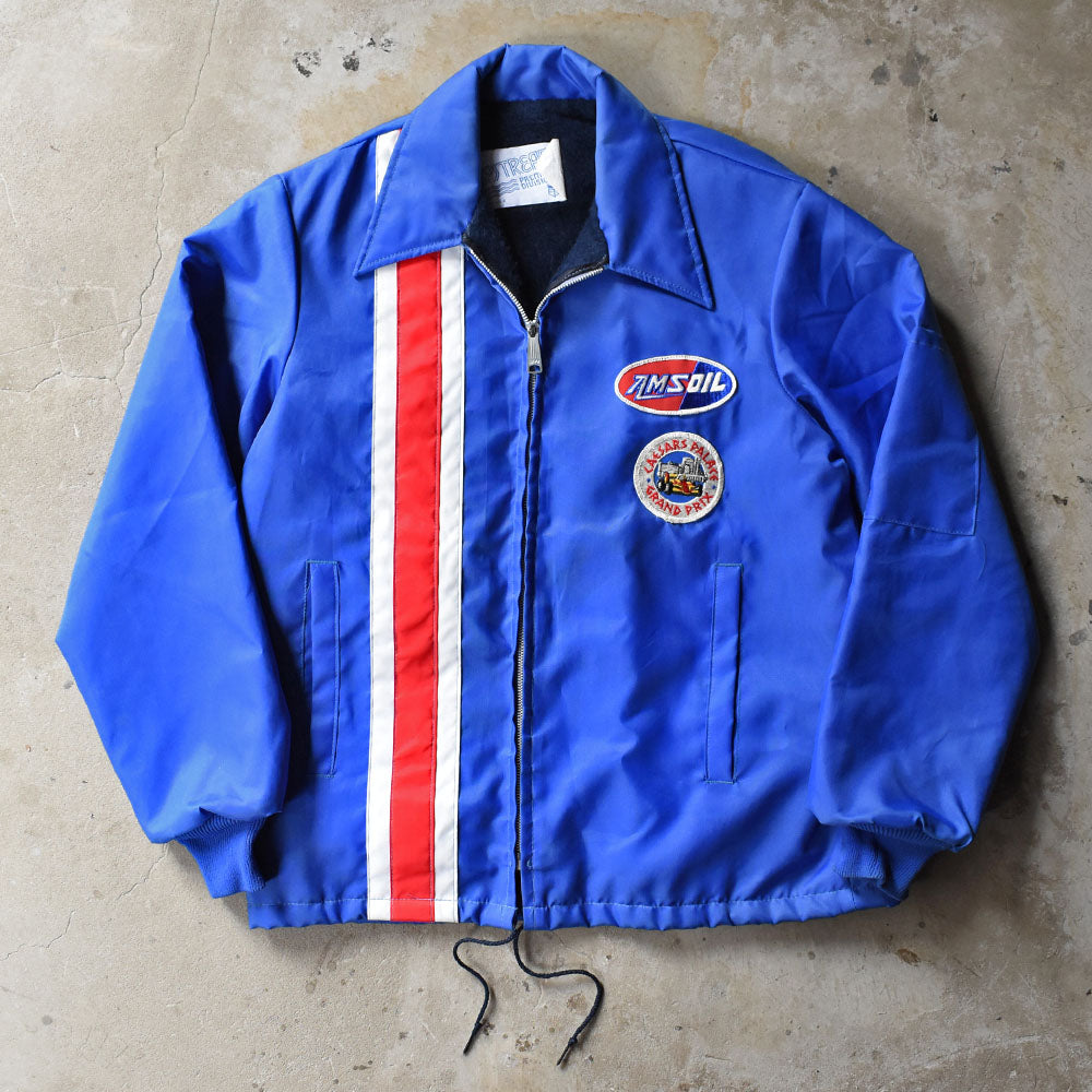 70’s UPSTREAM “AMSOIL” ナイロン レーシングジャケット NOS 251021H