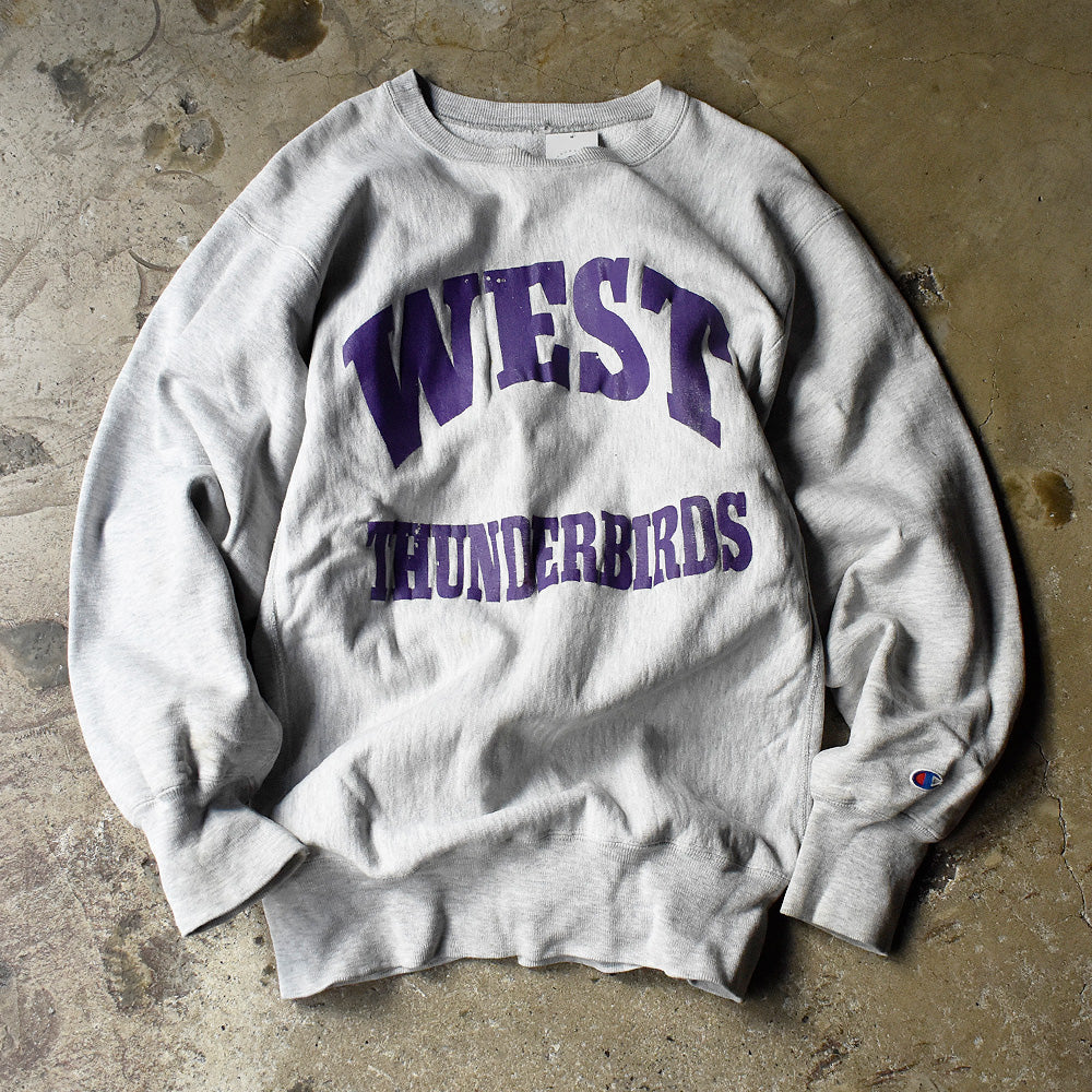 90's Champion “WEST THUNDERBIRDS” RW スウェット 241216H