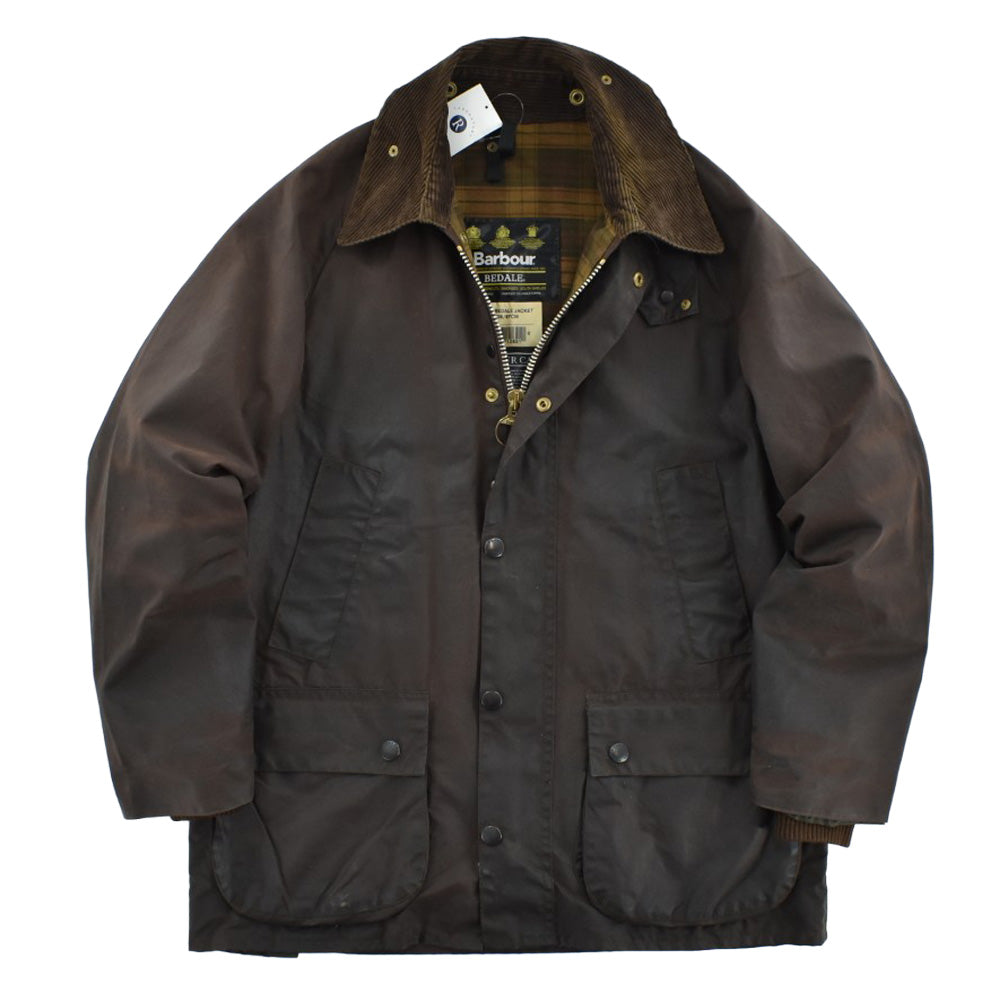 90’s Barbour バブアー BEDALE ビデイル 旧3ワラント オイルドジャケット ラスティック ブラウン C38 1997年製