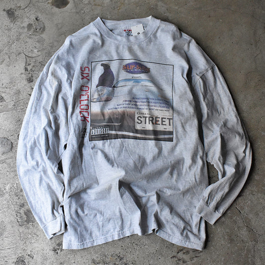 Y2K Greg Street “Six O'Clock Vol 001” 長袖 ラップ Tシャツ 231211H
