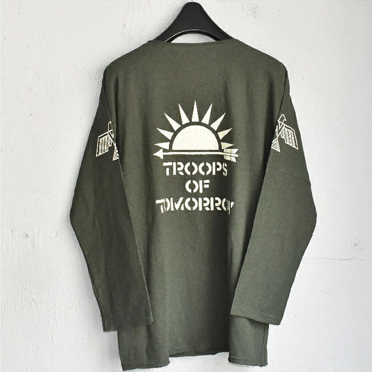 blackmeans "TROOPS OF TOMORROW" long sleeve t-shirts 945-67tt05-4 240105