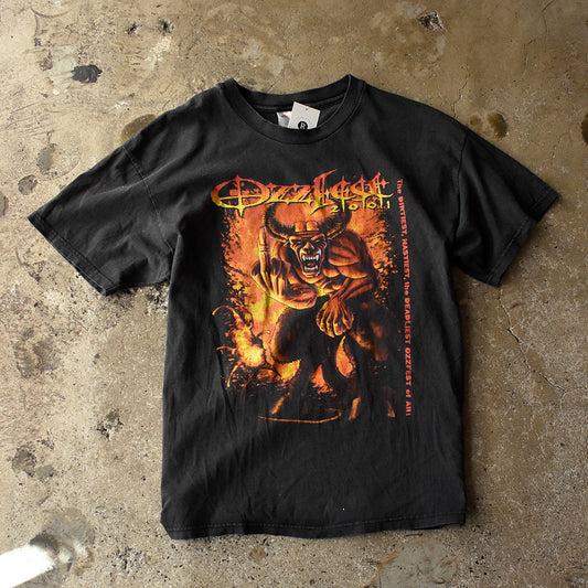 Y2K Ozzy Osbourne "Ozzfest 2001" フェス ロック Tシャツ 250824H