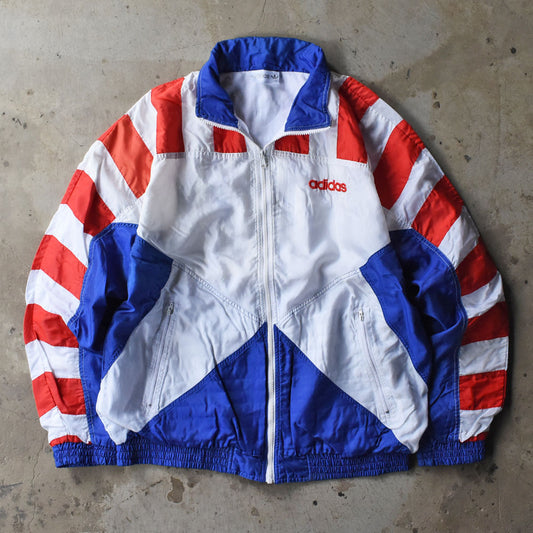 90’s adidas 裏地付き ナイロンジャケット Euro製 250330H