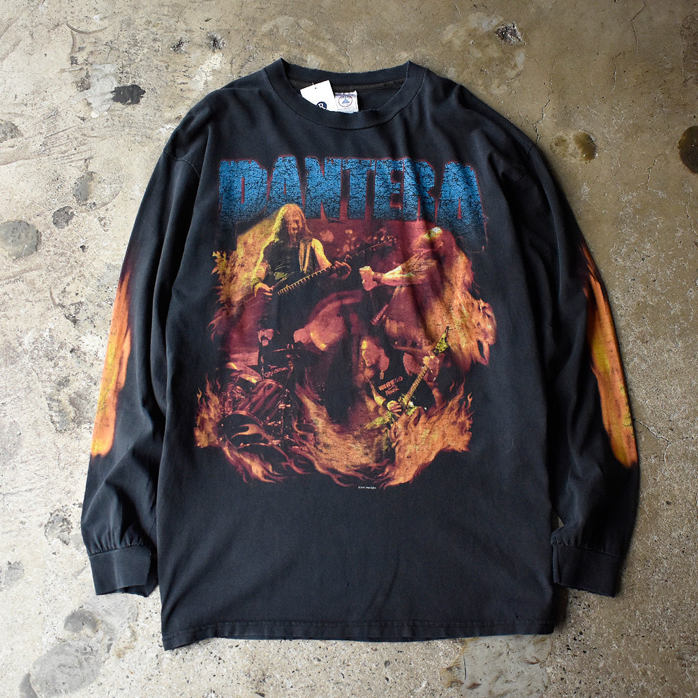 Y2K Pantera “Reinventing The Steel” ロングスリーブTシャツ 250625H