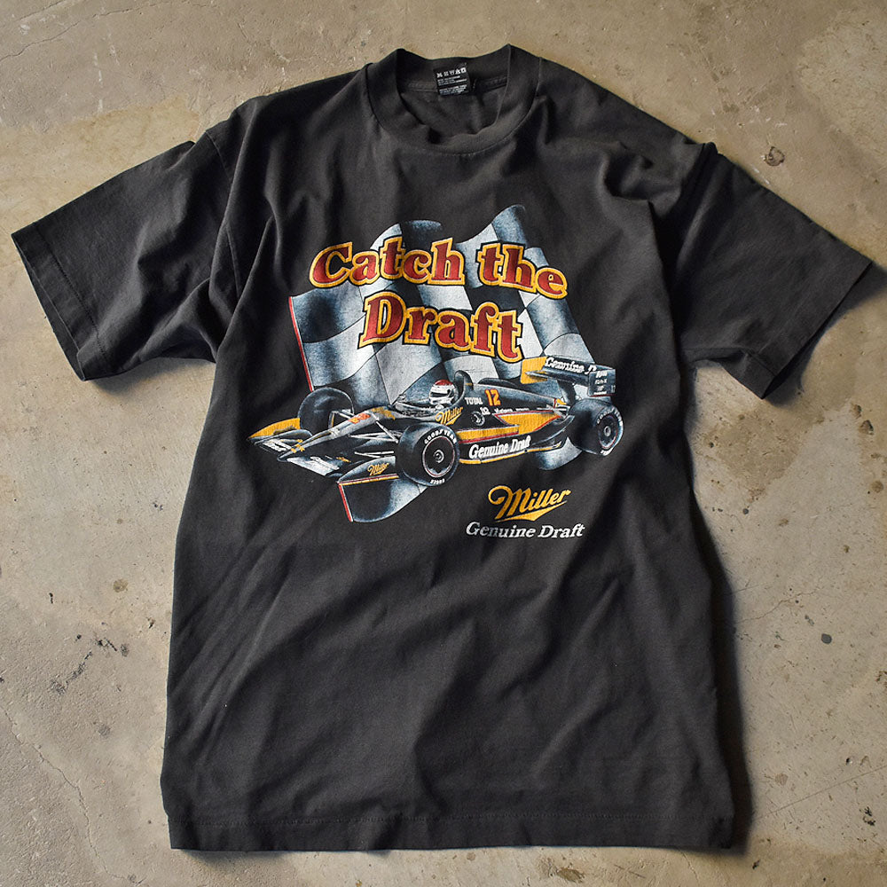 90's　“Catch the Draft” レーシング Tシャツ　USA製　230720