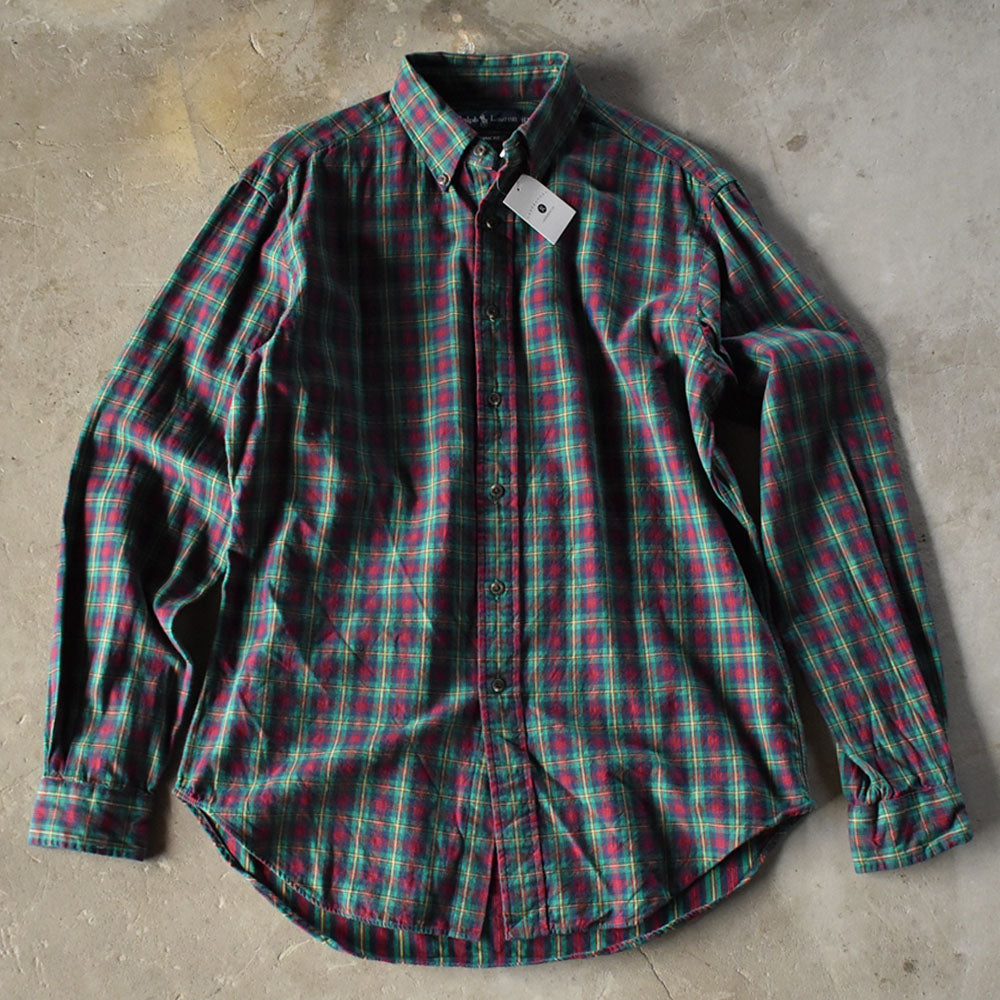 Ralph Lauren/ラルフ ローレン “CLASSIC FIT” チェック ボタンダウンシャツ　230904