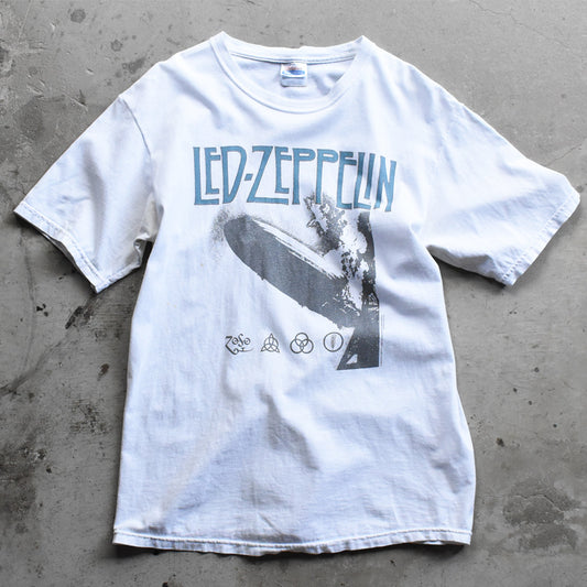 Y2K LED ZEPPELIN “HINDENBURG” ロック Tシャツ 250705