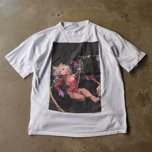 90's Miss Piggy “Pigtoria’s Secret” Tシャツ 250912H