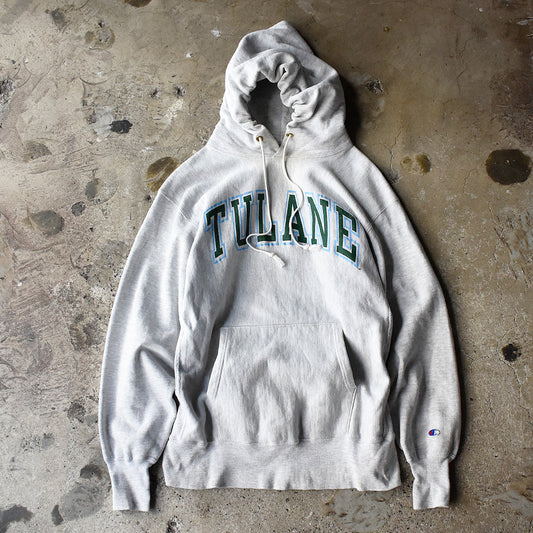 90’s Champion “TULANE” RWパーカー USA製 250510H