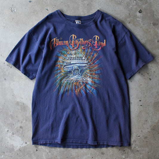 Y2K The Allman Brothers Band “Psychedelic Mushroom” ロック Tシャツ 250801