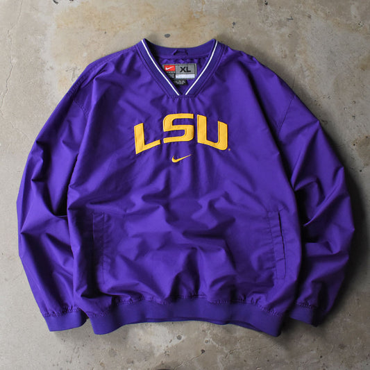 90’s NIKE “LSU”トラックプルオーバー 250612