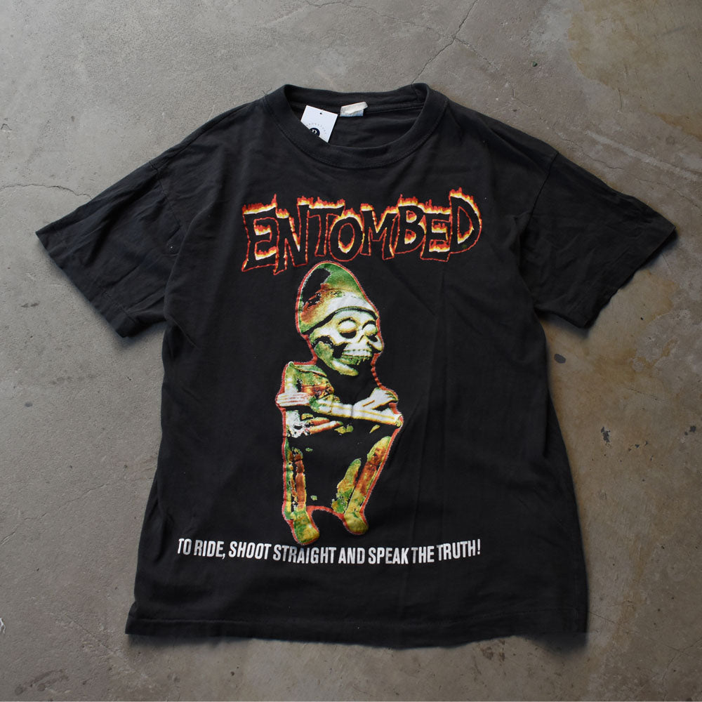 90's Entombed "To Ride, Shoot Straight and Speak the Truth!" Tシャツ 250905H