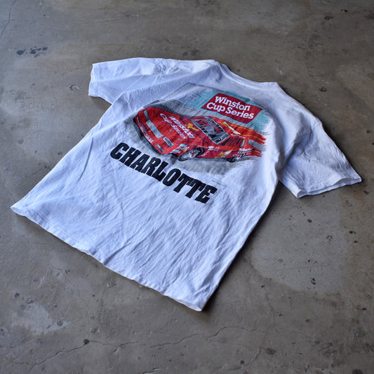 80's NASCAR “CHARLOTTE / Winston Cup Series” レーシングTシャツ USA製 230525