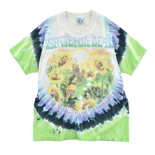 90's Liquid Blue Grateful Dead "Terrapin Sunflower" Summer Tour 1995 タイダイ ロックT 260714H