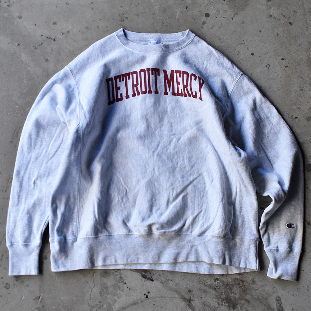 Champion “DETROIT MERCY” RWスウェット 231213