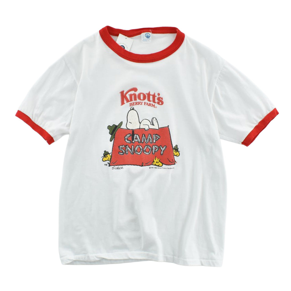 80’s ARTEX “CAMP SNOOPY” リンガーTシャツ 260505H