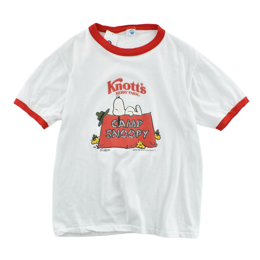 80’s ARTEX “CAMP SNOOPY” リンガーTシャツ 260505H
