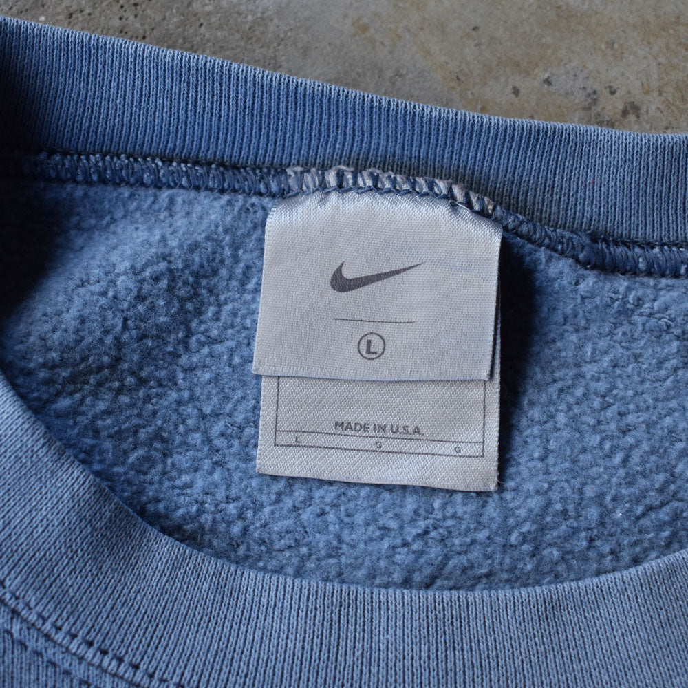 90’s NIKE small swoosh 刺繍ロゴ スウェット USA製 240107