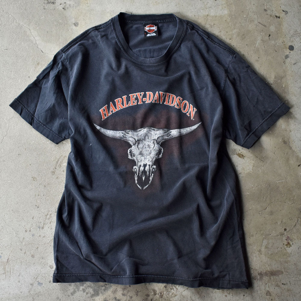 Y2K　Harley-Davidson/ハーレー・ダビッドソン 両面プリント Tシャツ　230804