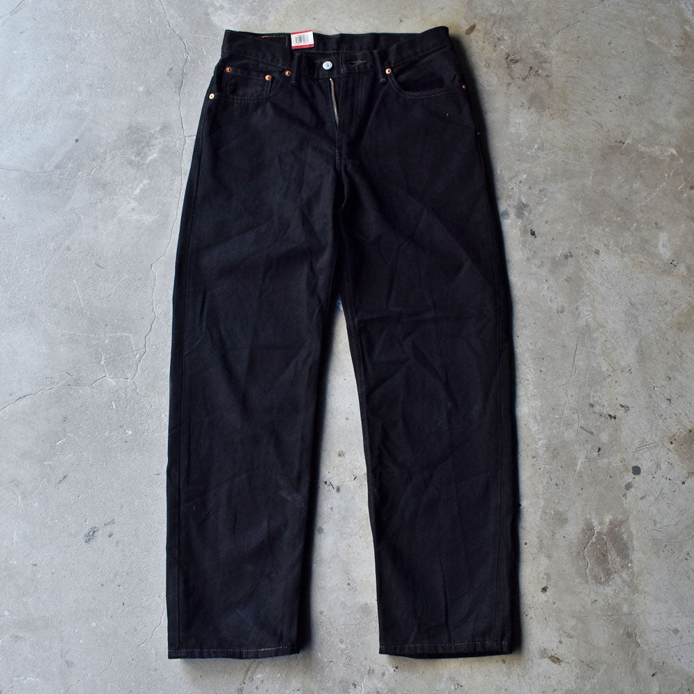 デッドストック！ Levi's 550 “RELAXED” ブラックデニムパンツ 231226