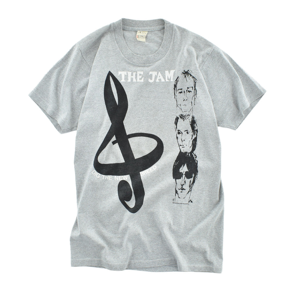 80's THE JAM ザ・ジャム "DIG THE NEW BREED" モッズ パンク ロックTシャツ 260818H