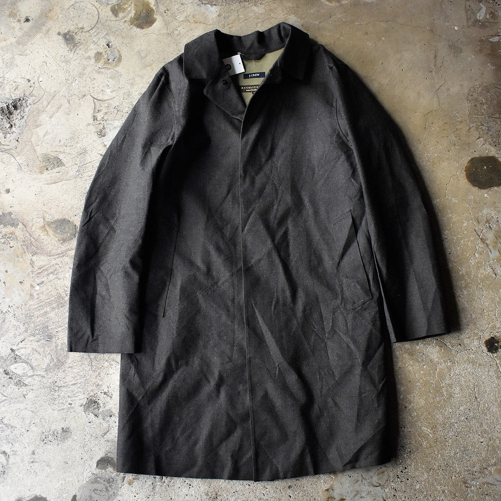 J.Crew × Mackintosh ゴム引き ウール ステンカラーコート