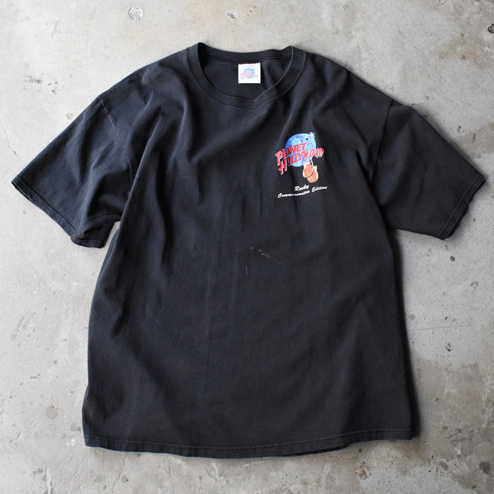 90's PLANET HOLLYWOOD “1976-1996 ROCKY 20th Anniversary” ムービー Tシャツ USA製 250418