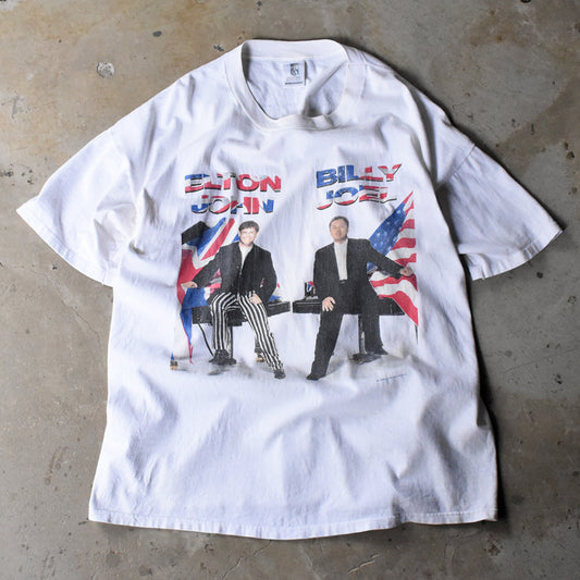 90's BILLY JOEL & ELTON JOHN “Face to Face 1995“ ツアー Tシャツ 250424