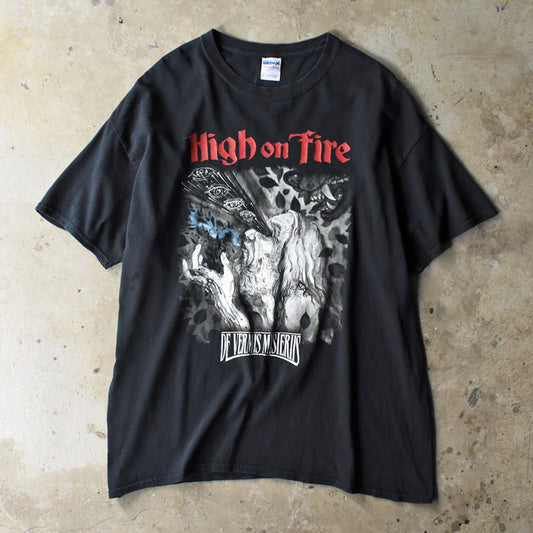 High on Fire “De Vermis Mysteriis Tour” ロック Tシャツ 250725