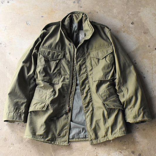 ’72 U.S.ARMY グレーライナー!M-65 フィールドジャケット 250406