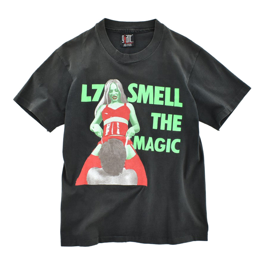 90's L7 "Smell the Magic" グランジ ロックTシャツ 260710HFK2