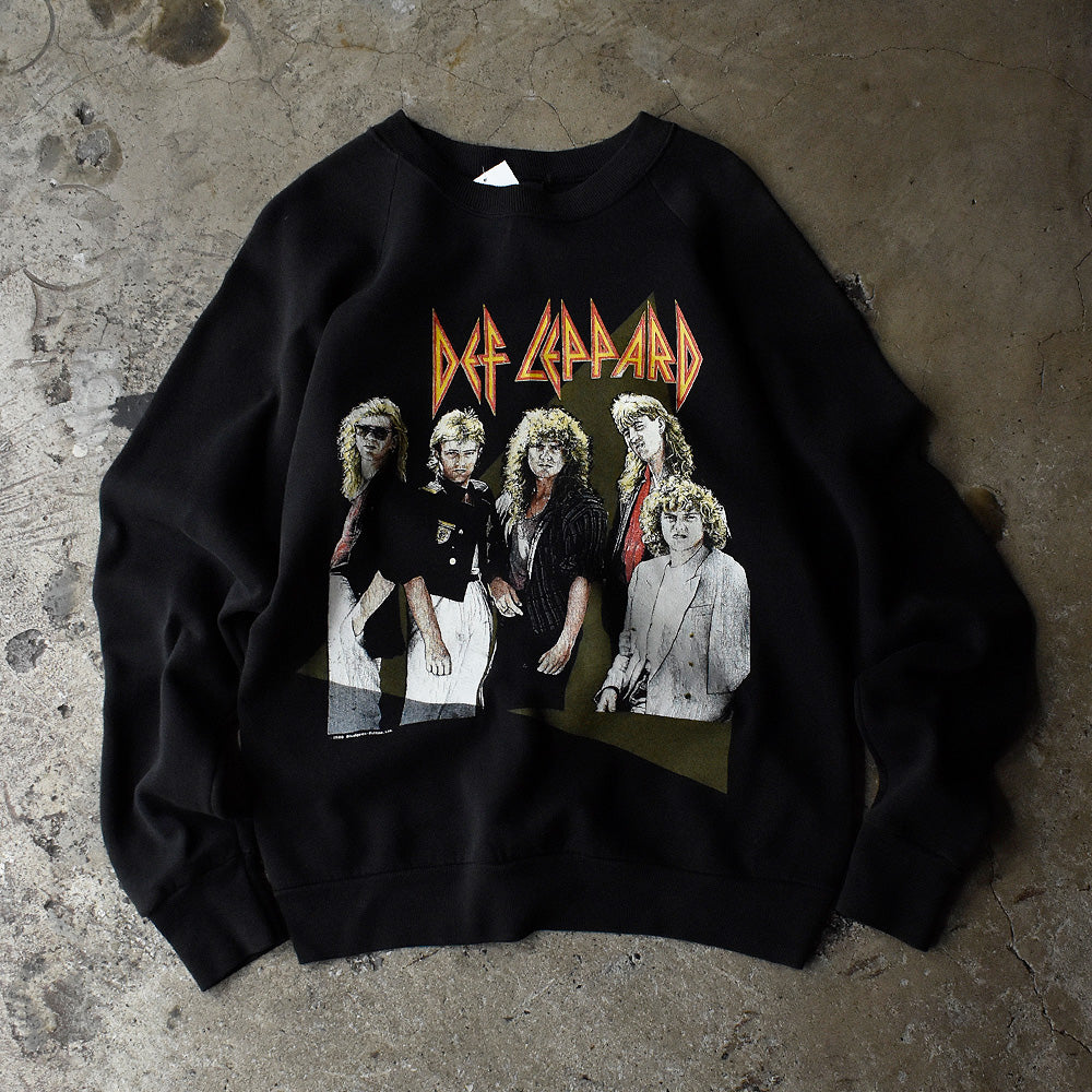 80's Def Leppard “HYSTERIA” 1987-88Tour スウェット USA製 230922H