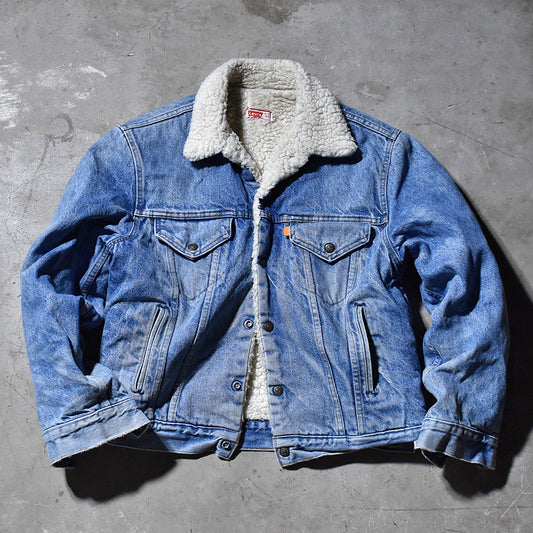 70’s Levi's オレンジタブ! デニムボアジャケット USA製 240102