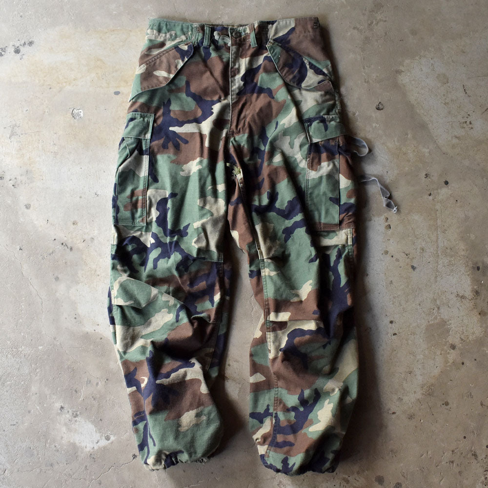Y2K U.S.ARMY M-65 ウッドランド カモフラ柄 フィールドパンツ 240524