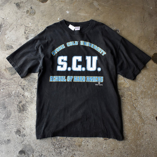 90's WWF “STONE COLD UNIVERSITY” プロレス Tシャツ 250702H