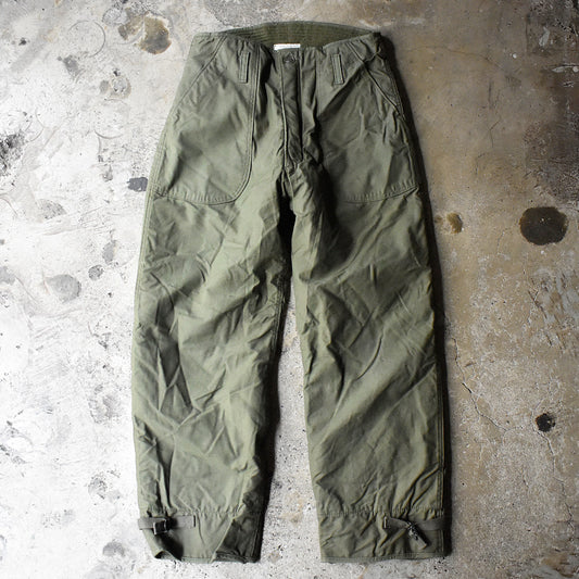 '85 ALPHA INDUSTRIES.INC. "U.S.NAVY"ステンシル! A-2 デッキパンツ 250106H