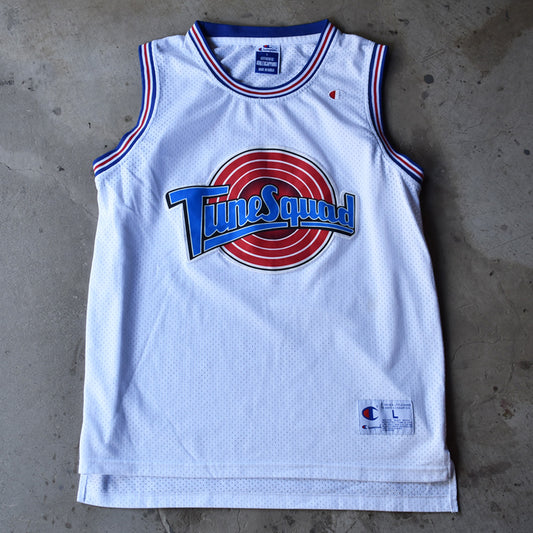 90's Champion “SPACE JAM / Tune Squad /  Lola Bunny #10” 海外アニメ ムービー キャラ バスケゲームシャツ 230513H